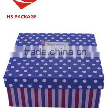 British style square-shaped nesting gift box