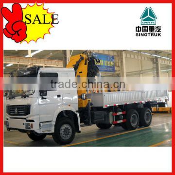 SINO 6x4 Truck With Crane 10Ton in Nigeria