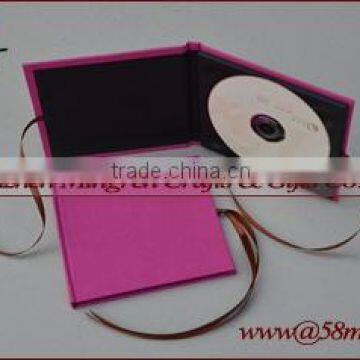 Fabric Linen Cloth Velvet CD DVD Book Holder