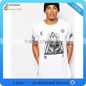 China wholesale mens extra long t shirts