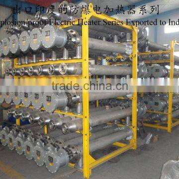 Electric explosion proof thermal fluid heaters for industry