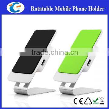 Rotatable USB HUB Phone Holder For Smart Phone