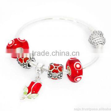 Wholesale 925 Silver charms Bracelet SSCP051