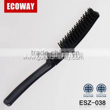 wholesale black disposable hotel comb for adults folding pocket comb