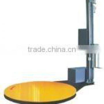 stretch pallet wrapper,Manual handle wrapping machine, semi automatic stretch palleting wrapper, stretch wrapping pallet