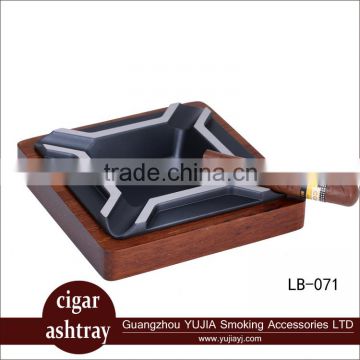 custom wood cigar ashtray stand