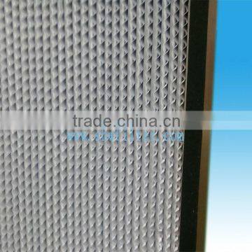 wooden frame paper separator air hepa filter for electical factory