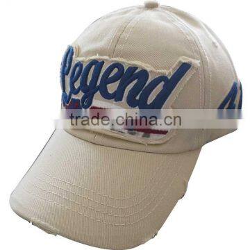 fashion design baseball hat 6 panel baseball cap washed baseball cap