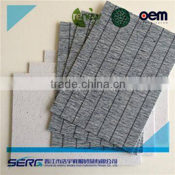 Striped Shoe Insole Material Sheet for Upper Shoes Only