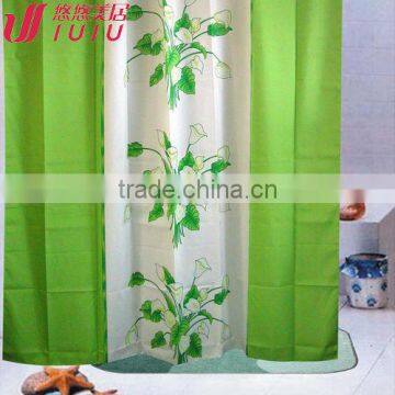 hookless shower curtain