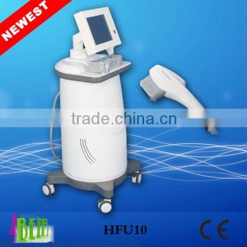 2016 Beir Newest High quanlity and hot sale Seven tips HFU For Skin Tighten and Skin resurfacing /Deeping Cleaning machine