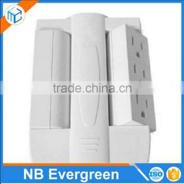 Swivel Outlet Adaptor Socket Double Side Socket