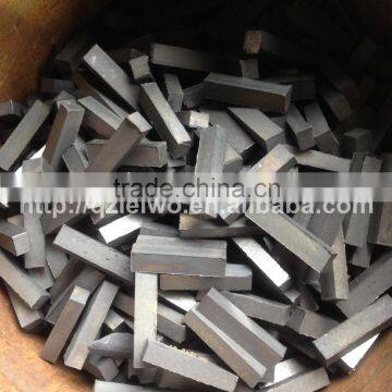 Diamond Segments Grit 50 for Surface Polishing Machine Rough Grinding Granite Slabs Radial Arm Plate Segment Leiwo Diamond Works