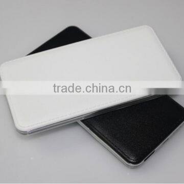 Emergency travel charger 6000mah real capacity power bank charger