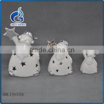 new pretty ceramic handmade christmas santa claus wholesale
