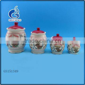 popular bulk ceramic tea sugar coffee canisters