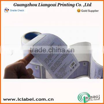 Colorful Printed Roll Labels And Label Sticker in Roll