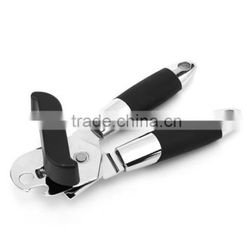 black TPR handle tin opener