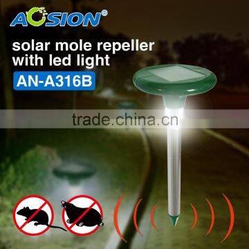 AOSION garden solar mole repeller with led light