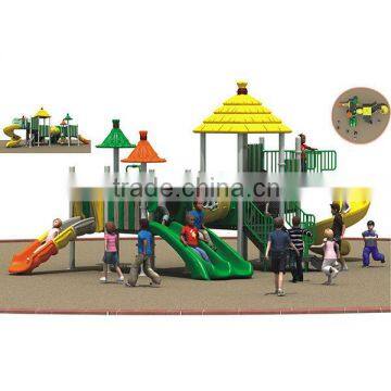 CE EN1176 standard rice-straw style LLDPE outdoor slide with 17 different sizes for choice