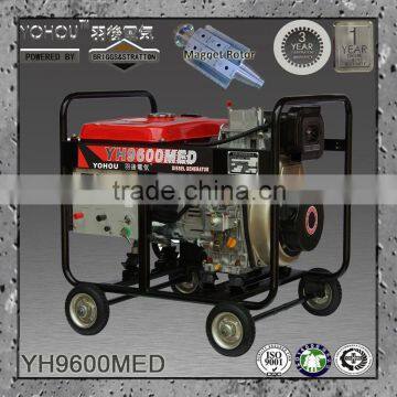 Performance Ideal 380V Generator Diesel 6Kw For Construction Rental