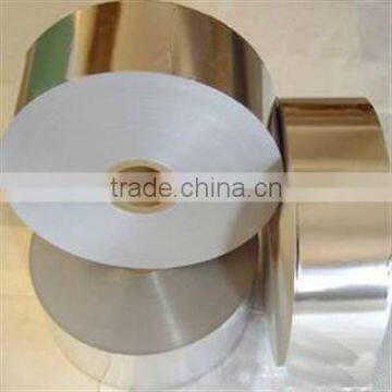 Gold or silver wrapping material aluminum foil paper