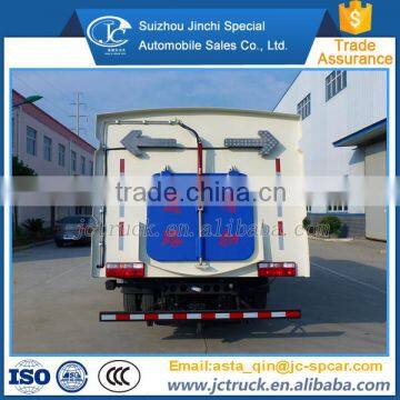 Diesel engine type and flywheel type 2CBM water tank 5CBM garbage box runway clean vehicle manufacturing company