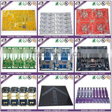 Custom Made Black Round Shape Led Pcb Board photo-6