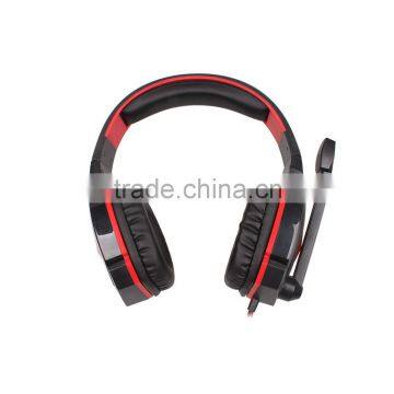 China low cost computer gaming wired stereo headset with microphone