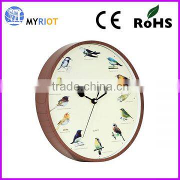 14.5 inch promotion plastic music clock