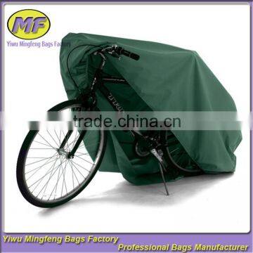 0utdoor Waterproof Polyester Bike Cover Green Color