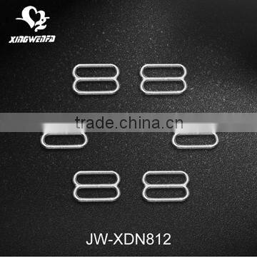 Wholesale metal slider buckle for dress strap adjuster 12mm