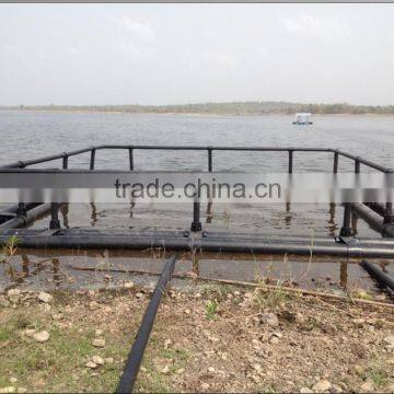 HDPE Fish farming cages for tilapia farm in Afric