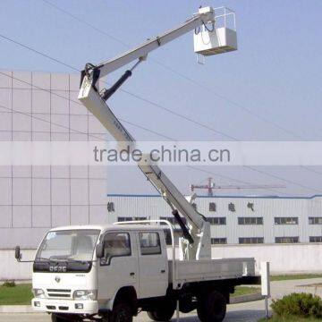 Small Truck Mounted Hydraulic Articulated Boom Lift Equipment for Repairing photo-4
