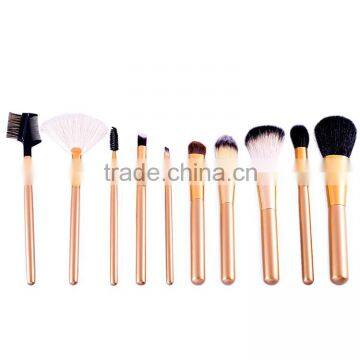 Hot sell portable private label shaving cleaning cosmetic brush set girl makeup wholesale