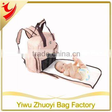 2014 wholesale baby love diaper mummy backpack bags with dots