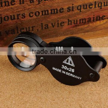 Caisi 30X 26mmDiamond Loupe Handheld Jewelry Magnifier