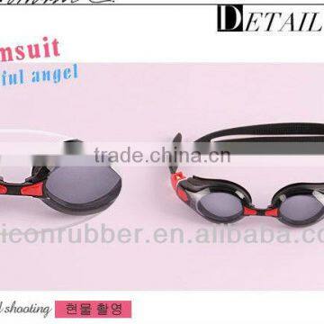 High quality newest silica gel swimming goggles