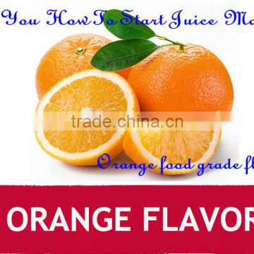 Orange liquid and powder food grade flavour