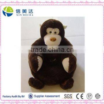 Plush Orangutan soft chair children forest animal sofa