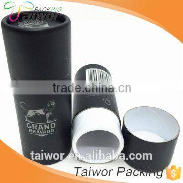 Recyclable tea packaging box custom round box for tea package