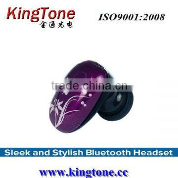 Super Light Weight and Mini Size wireless Bluetooth Earphone KT-H52 Ear Hook Bluetooth version 2.1