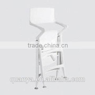 Home Garden White Plastic Recliner Outdoor Folded Chair/Plastic Stacking Chair