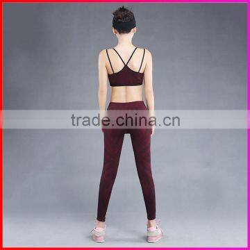 Factory Supplyer Sports Wear sets suit Workout Yoga Legging And Sports Bra