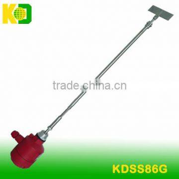 Paddle type adjustable level sensor