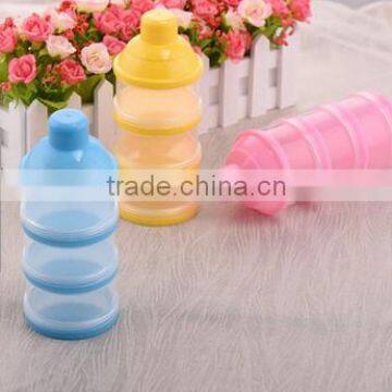 Promotion Bpa Free Non-toxic 3-layers Plastic Baby Milk Powder Container Portable Powder Box photo-4