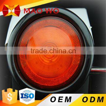 Round LED truck light parts tail trailer light for trucks for sale