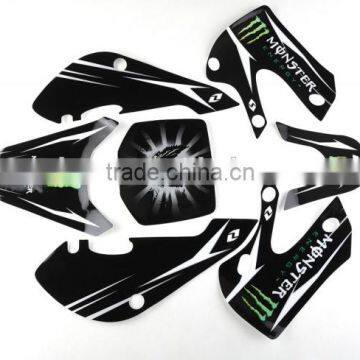 KLX 110 Motorcycle Sticker Kit 3M Sticker Kits Plastic Body Kits Decal photo-2