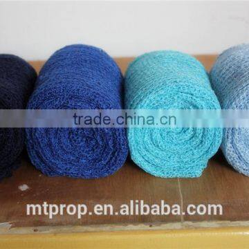 Newborn Prop Wholesale Nubble Wraps Stretch Baby Wrap In Blue Tones