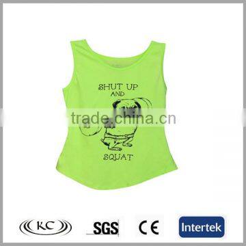 popular high quality China superior quality promotional fancy singlet